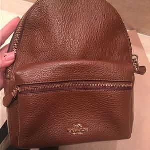 Coach Leather Backpack Mini